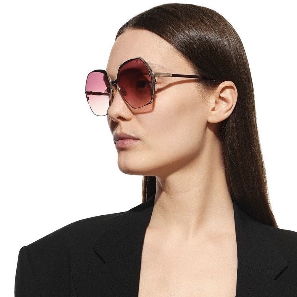 NWT TOM FORD Geo Sunglasses
